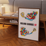 Affiche Roland-Garros 1997 - Antonio Saura - 30 x 40 cm | Fleux | 7