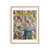 Affiche Roland-Garros 1999 - Antonio Segui - 30 x 40 cm | Fleux | 4