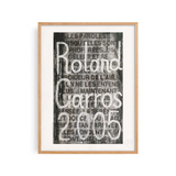 Affiche Roland-Garros 2005 - Jaume Plensa - 30 x 40 cm | Fleux | 4