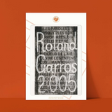 Affiche Roland-Garros 2005 - Jaume Plensa - 30 x 40 cm | Fleux | 5