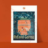 Affiche Roland-Garros 2020 - Pierre Seinturier - 30 x 40 cm | Fleux | 5