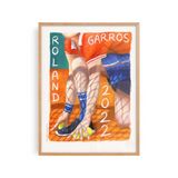 Affiche Roland-Garros 2022 - Louise Sartor - 30 x 40 cm | Fleux | 4