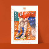 Affiche Roland-Garros 2022 - Louise Sartor - 30 x 40 cm | Fleux | 5