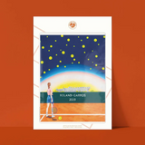 Affiche Roland-Garros 2023 - Maxime Verdier - 30 x 40 cm | Fleux | 5
