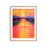 Affiche Roland-Garros 2024 - Paul Rousteau - 30 x 40 cm | Fleux | 4