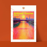Affiche Roland-Garros 2024 - Paul Rousteau - 30 x 40 cm | Fleux | 5