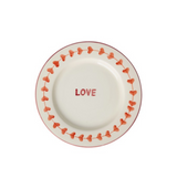 Assiette plate Love en céramique | Fleux | 2