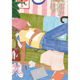 Puzzle La petite sieste - Mini puzzle - 100 Pièces | Fleux | 5