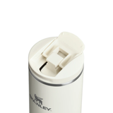 Gourde Transit Fliptop Mug - Cream Gloss | Fleux | 6