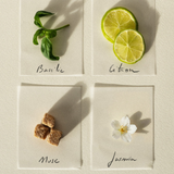 Bougie parfumée - Basilic Citron | Fleux | 10