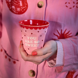 Tasse Snoopy en mélamine - Pink M 250 ml | Fleux | 4
