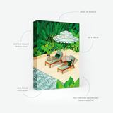 Puzzle Summer Pool - 1000 pièces | Fleux | 11