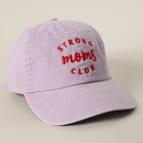 Casquette Brodée - Strong Moms Club Lilas | Fleux | 9