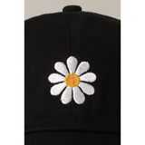 Casquette baseball - Daisy Bloom Noir | Fleux | 7