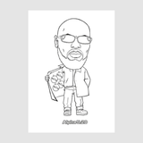 Coloriage - Rap 93 | Fleux | 8