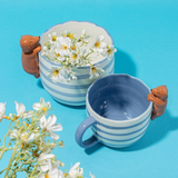 Mug peeking Sausage Dog | Fleux | 6