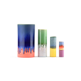 Vase Cylindre - Bleu foncé | Fleux | 6