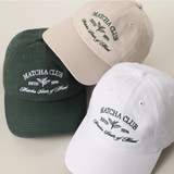 Casquette Baseball Brodée - Matcha Club Mastic | Fleux | 5