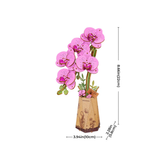 Puzzle 3D - Purple Moth Orchid | Fleux | 5