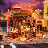 Kit Maison Miniature DIY - Cheers Bar Dining | Fleux | 9