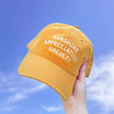 Casquette - Sunshine Appreciation Society Jaune | Fleux | 9