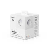 Multiprise square 1 avec USB-C 30W 1,8m - Opal White | Fleux | 11
