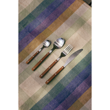 Nappe Vida Carreaux - Mint/Cobalt 140x220 cm | Fleux | 5