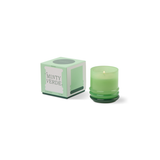 Bougie Stacked Bright Green and Dark Green - Minty Verde | Fleux | 14