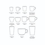 Set de 4 mugs 70s ceramics artistic | Fleux | 7