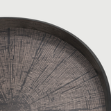 Black Slide wooden tray - Ø 92 cm | Fleux | 10