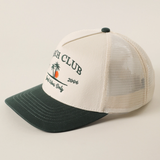 Casquette Trucker Beach Club - Naturel/Vert Foncé | Fleux | 6