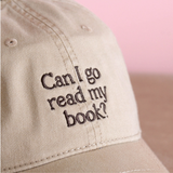 Casquette - Can I Go Read My Book - Sable | Fleux | 8