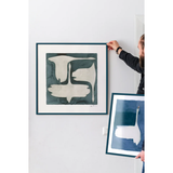 Cadre Bois Chêne - Petrol Blue | Fleux | 5