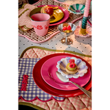 Serviette en coton Vichy - Amour Feston | Fleux | 21