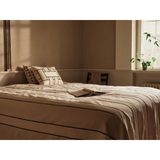 Coussin Lattice Offset - Off-White/Black 60 x 40 cm | Fleux | 5