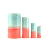 Vase Cylindre - Bleu clair & Rose | Fleux | 5