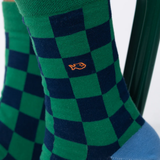 Chaussettes Coton Peigné - Carreaux Bakou | Fleux | 6