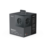 Multiprise square 1 avec USB-C 30W 1,8m - Stockholm Black | Fleux | 8