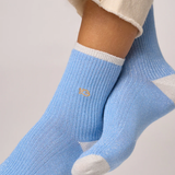 Chaussettes Coton Peigné Vintage - Bleu | Fleux | 5