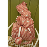 Trousse de Makeup - Stripe Brown | Fleux | 5