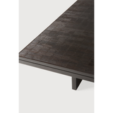 Table basse Grooves - Teck off Noir | Fleux | 25