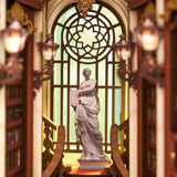 Kit Maison Miniature DIY - Library of Wonders | Fleux | 9