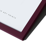 Cadre Bois - Burgundy | Fleux | 5