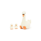 Peluche Cygne Featherful Swan | Fleux | 5