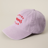 Casquette Brodée - Strong Moms Club Lilas | Fleux | 11