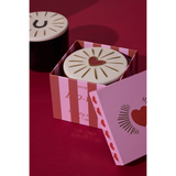Bougie Charmed Heart Lid - Wild Fig & Rose | Fleux | 14