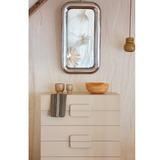 Serviette Vida - Rayé Sand/Cream 50 x 70 cm | Fleux | 6