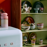 Set de 4 mugs café 70s Abrastract | Fleux | 9