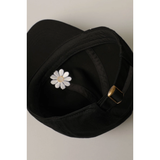 Casquette baseball - Daisy Bloom Noir | Fleux | 8