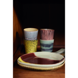 Set de 4 mugs 70s ceramics artistic | Fleux | 8